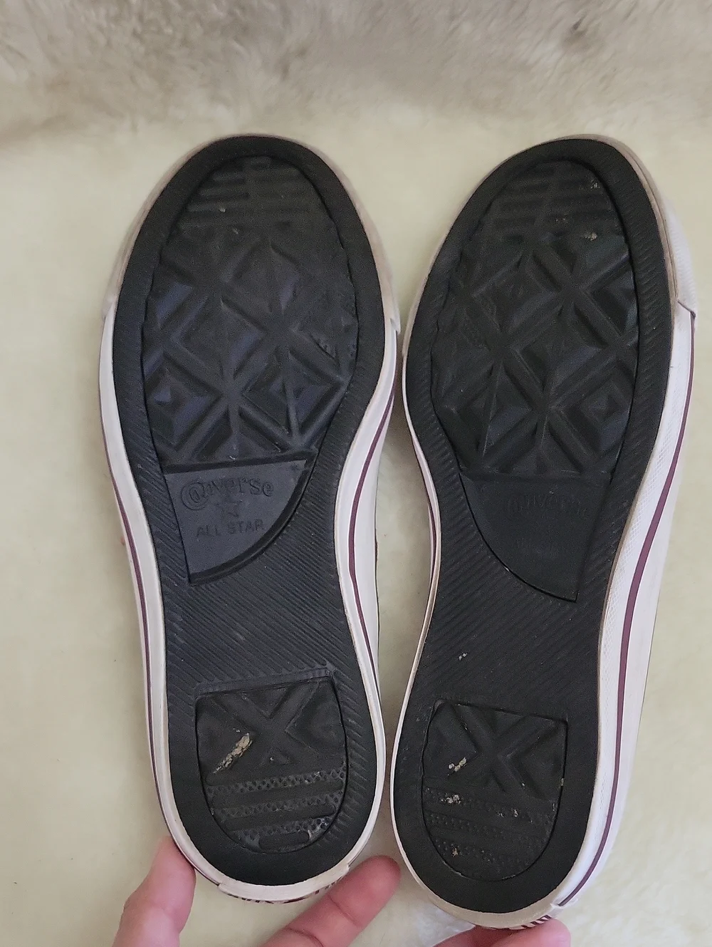 CONVERSE Suede Leather All Star Sneakers Gem. Size 6
